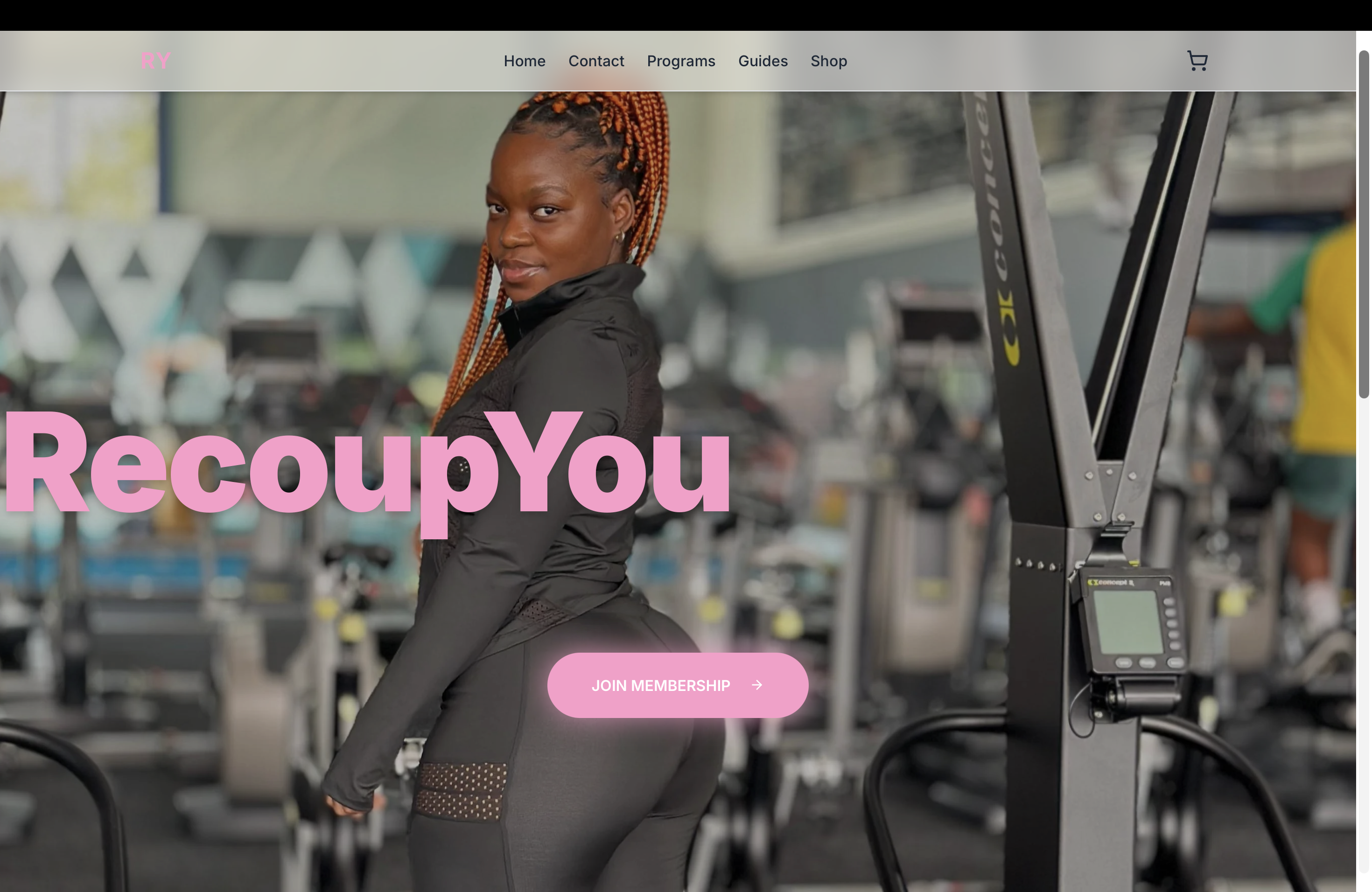 RecoupYou website homepage